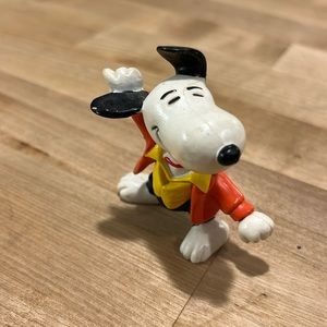 Vintage Rare 1966 Snoopy Dancing Toy United Feature Self Standing Figure 2,5”